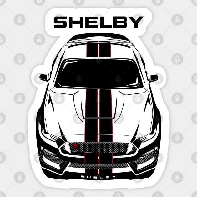 Ford Mustang Shelby GT350R 2015 - 2020 - Black Stripes Sticker by V8social